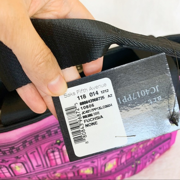 NWT Authentic Love Moschino House Print Tote Bag - Picture 6 of 7